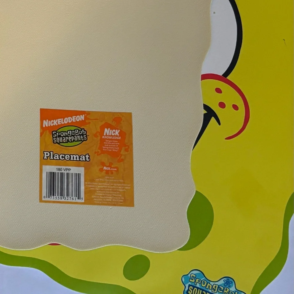 Nickelodeon colorful spongebob